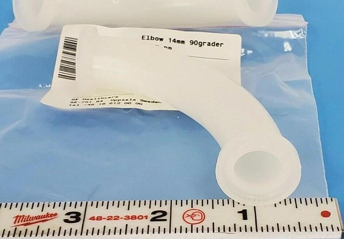 Used LOT OF 2 NEW AMERSHAM BIOSCIENCES 44-0447-14 ELBOWS 90 14MM TC25 PP