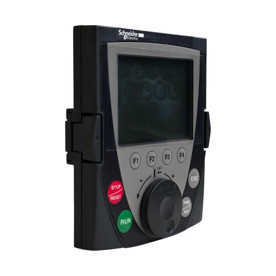 Used SCHNEIDER VW3A1101 ALTIVAR VSD REMOTE GRAPHIC TERMINAL 240X160 PIXELS IP54 NSNP