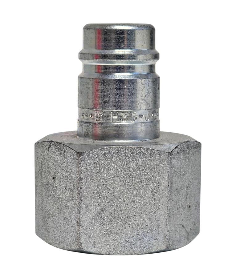 NEW PARKER H3G-J PNEUMATIC HOSE COUPLING: H3GJ 1 - 11-1/2" THREAD 3/4" BODY DIA