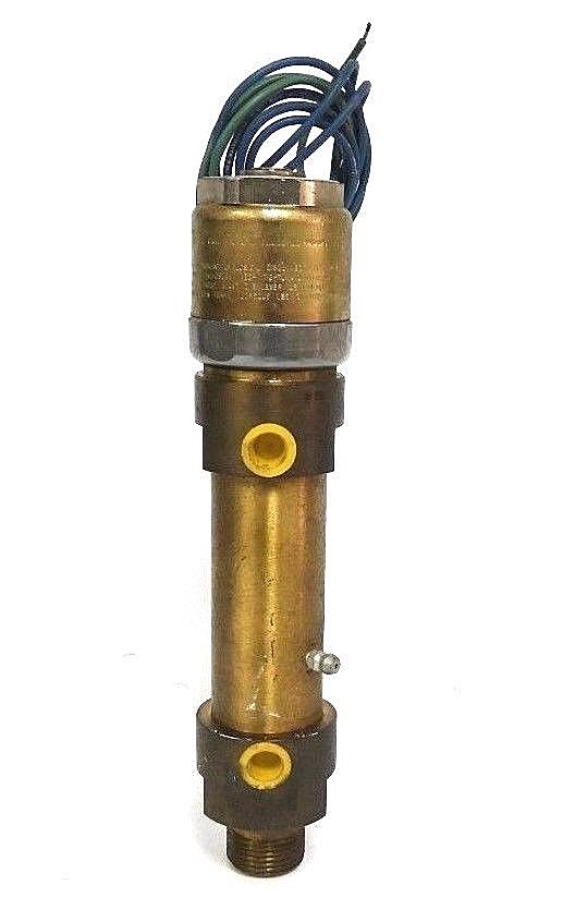 Used NEW PETER PAUL 0E23Z00011CCM VALVE 7.3W, 150PSI, ORIFICE 3/64 3/32, SER. EQ