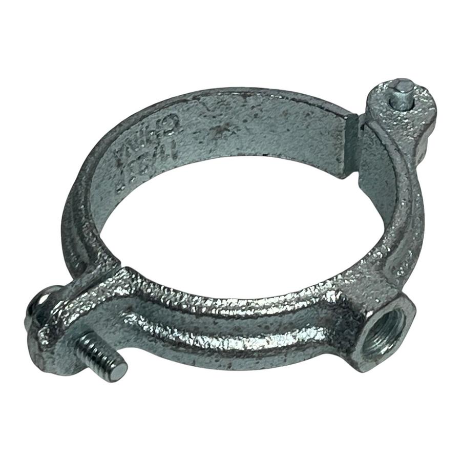 Used Lot of 30 Galvanized Split Pipe Ring Hanger 1-1/2" IPS Malleable Iron , NSNP