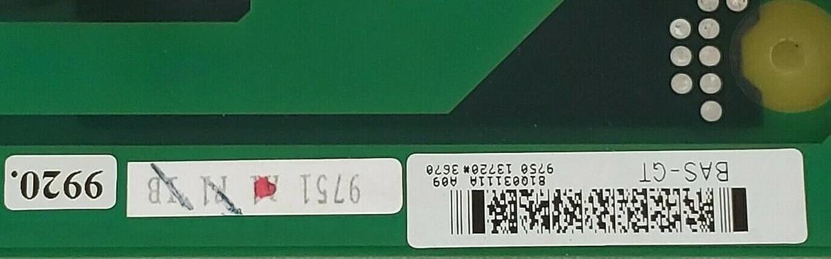 Used ABB BAS-GT CIRCUIT BOARD 81Q03111A-A09 49Q03111AJ-CAD733