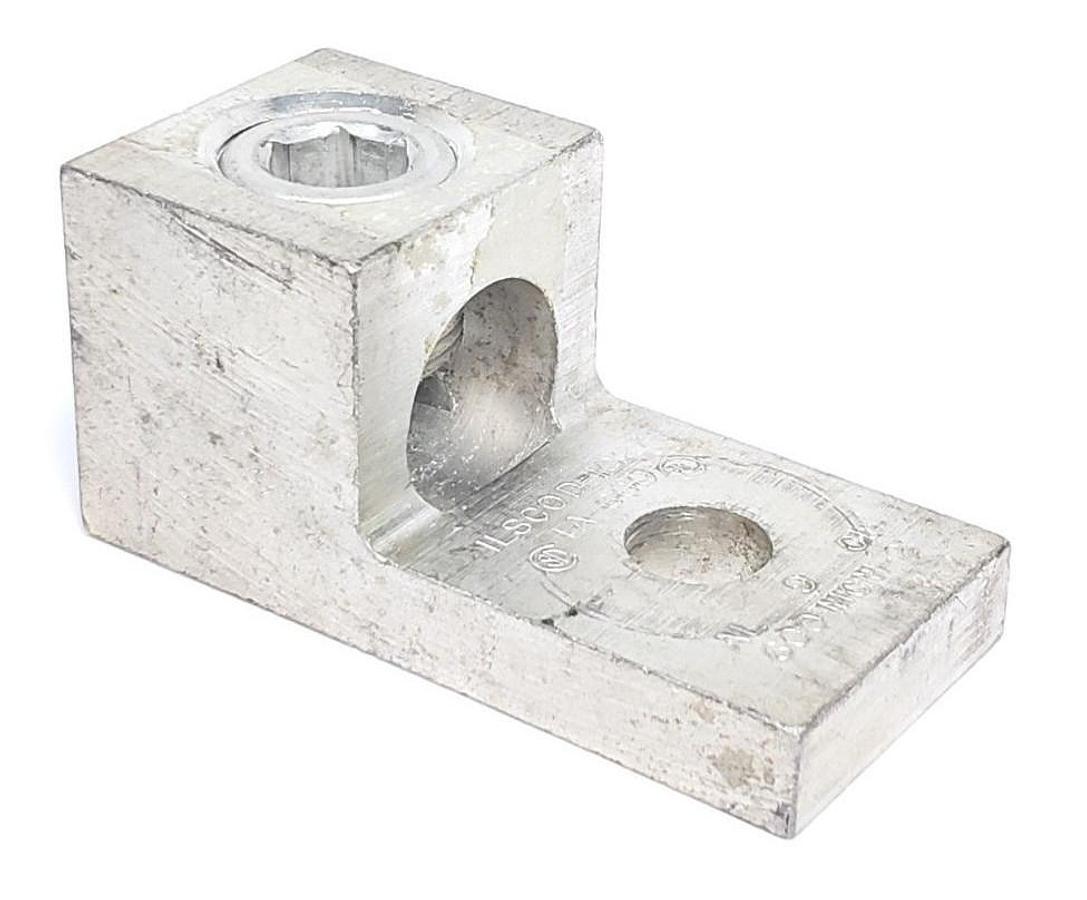Used ILSCO D-1027 MECHANICAL LUG TA-600 AL9CU 600 MCM-2 D1027