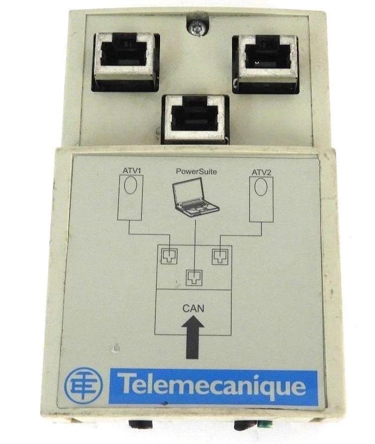 Used SCHNEIDER TELEMECANIQUE VW3CANTAP2 CANOPEN ADAPTER JUNCTION BOX
