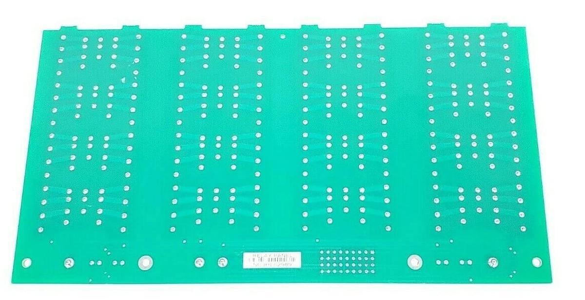 Used ABB 6642016D2 RELAY PANEL 300V, 10A/CKT MAX W/ 788XBX69CL-24D, COIL 24VDC