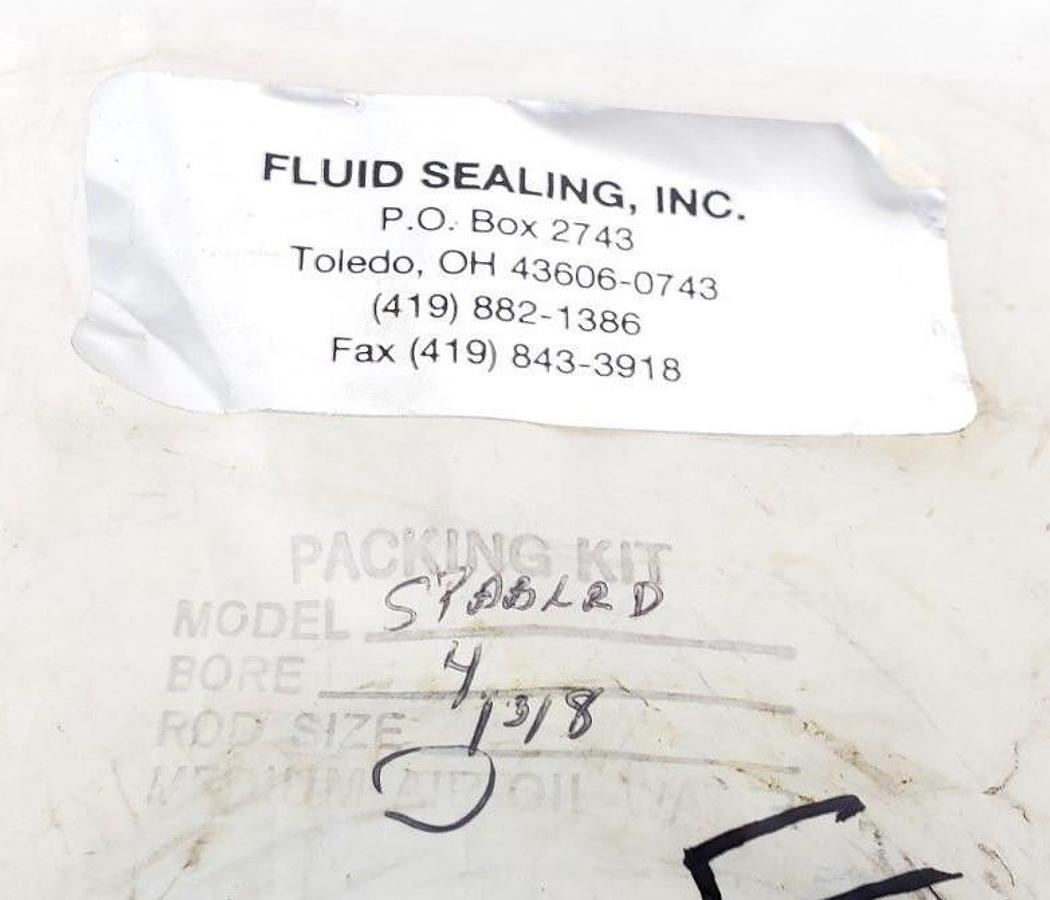 Used NEW FLUID SEALING INC SPABLRD AIR SEAL PACKING KIT 1-3/8" X 4" *INCOMPLETE*