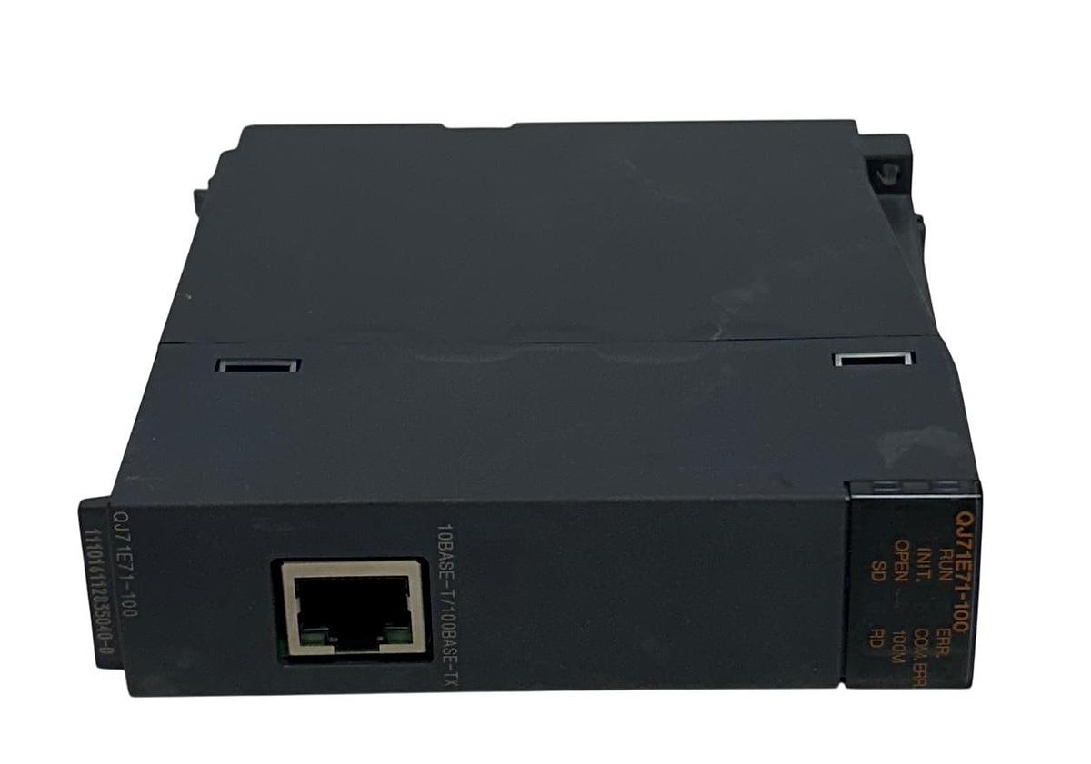 Used MITSUBISHI ELECTRIC QJ71E71-100 MELSEC-Q EtherNet I/F MODULE QJ71E71100 USNP