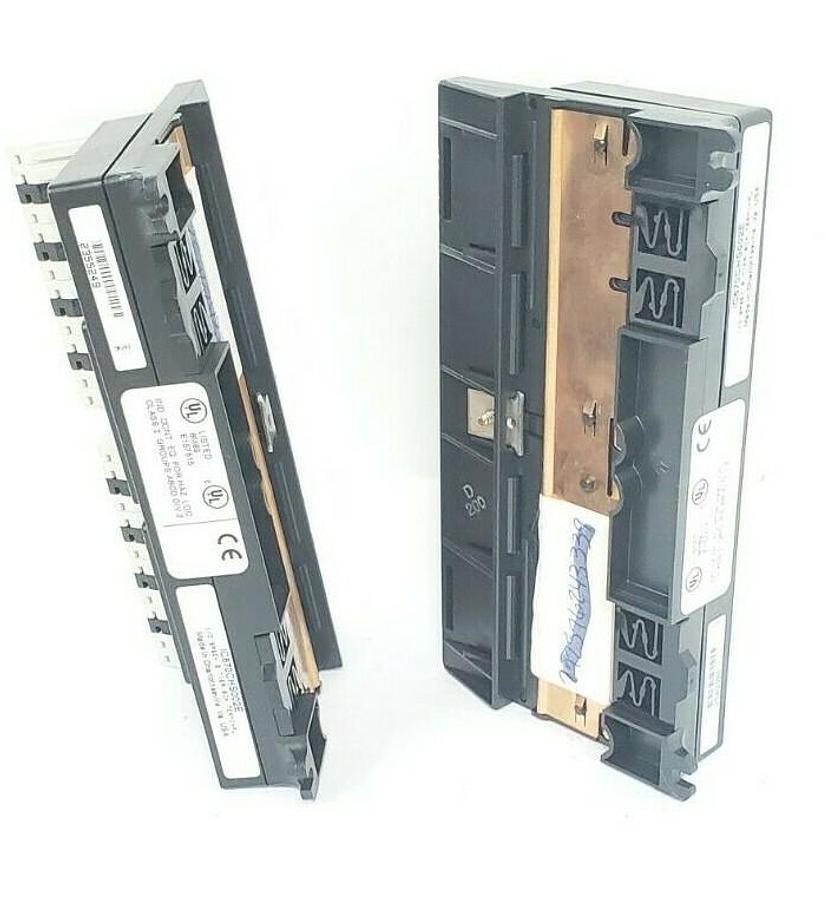 Used LOT OF 2 GE FANUC IC670CHS002E I/O BASE 2 TIER BOX TERMINALS IC670CHS002