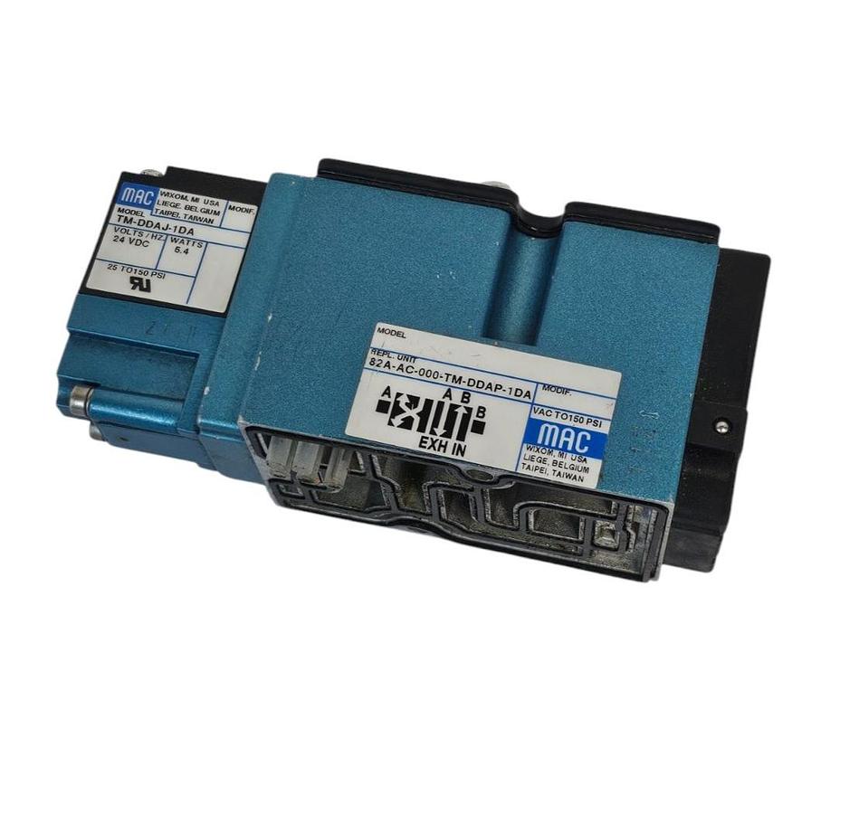 Used MAC 82A-AC-000-TM-DDAP-1DA / 82AAC000TMDDAP1DA SOLENOID VALVE 24VDC 5.4W