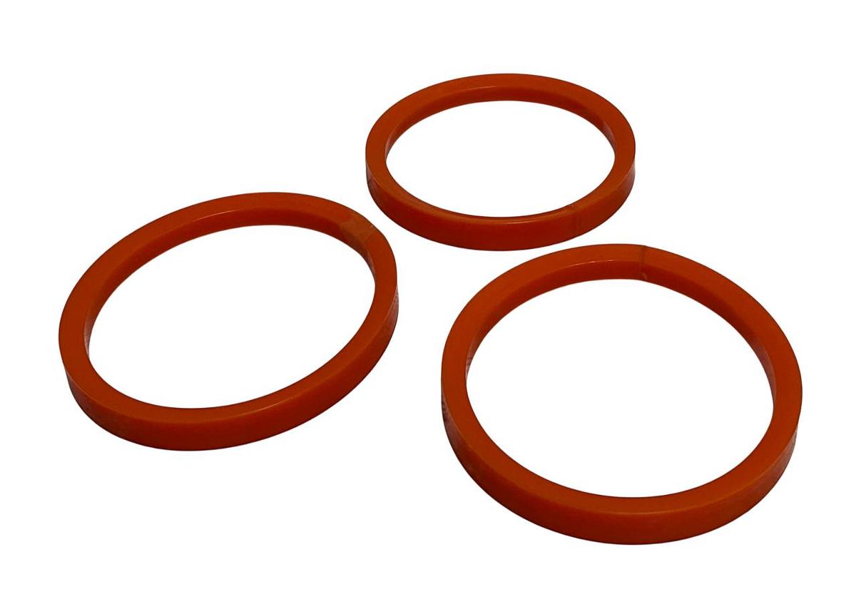 Used 3 BLENTECH CORP 08099-000 / 08099 OEM V-BELTS FOR COOKER 17.4mm TOP NSNP
