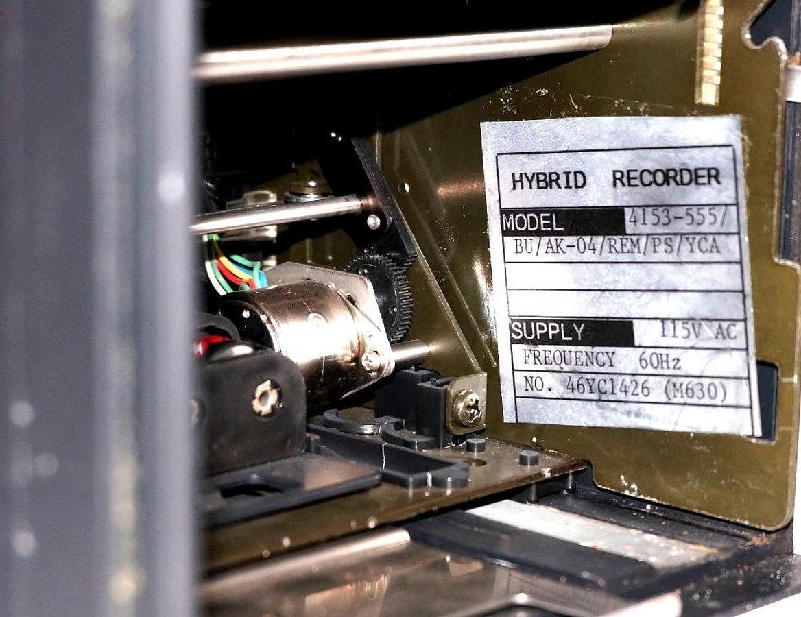 Used YOKOGAWA 4153-555/BU/AK-04/REM/PS/YCA CHART RECORDER 4153555BUAK04REMPSYCA