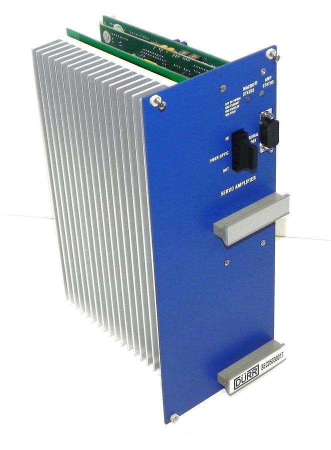 Used DURR SEC05030017 SERVO AMPLIFIER MODULE