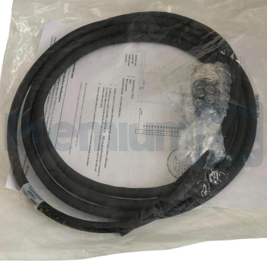 Used Allen Bradley 2090-XXNFMP-S03 /C MP Series Motor Feedback Cable Non-Flex 3m NSFS