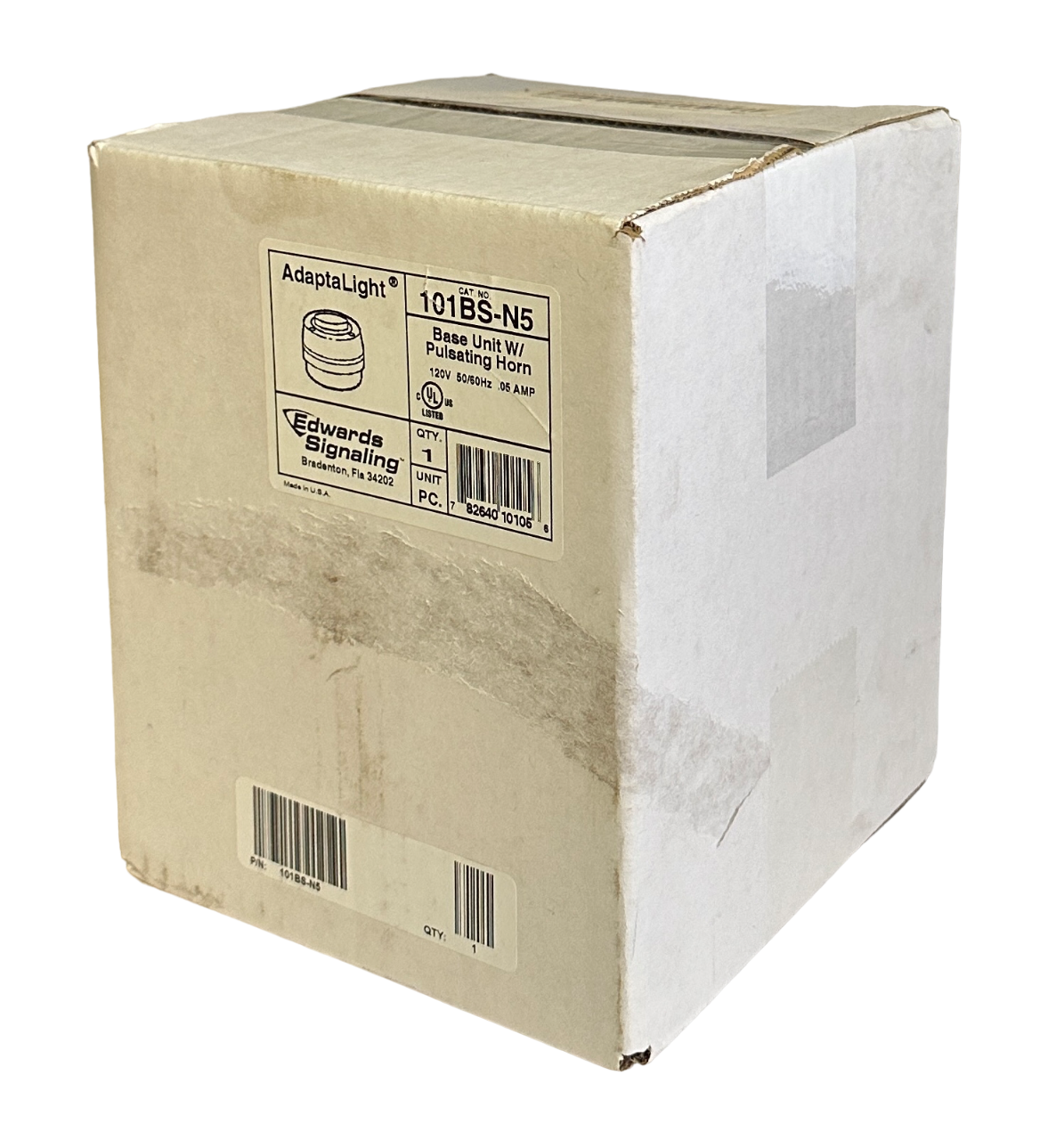 NEW SEALED EDWARDS SIGNALING 101BS-N5 / 101BSN5 BASE UNIT W/ PULSATING HORN 120V