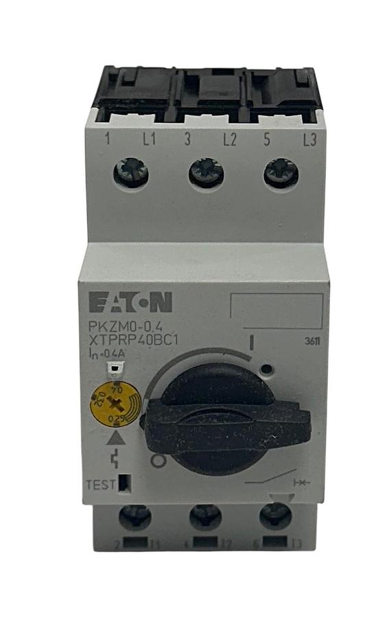 Used EATON PKZM0-0,4 / XTPRP40BC1NL MOELLER SERIES CIRCUIT BREAKER 072732 NSMP