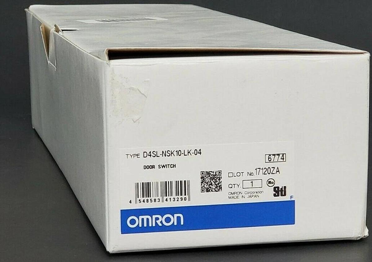 Used NIB OMRON D4SL-NSK10-LK-04 GUARD LOCK SAFETY-DOOR SWITCH D4SLNSK10LK04