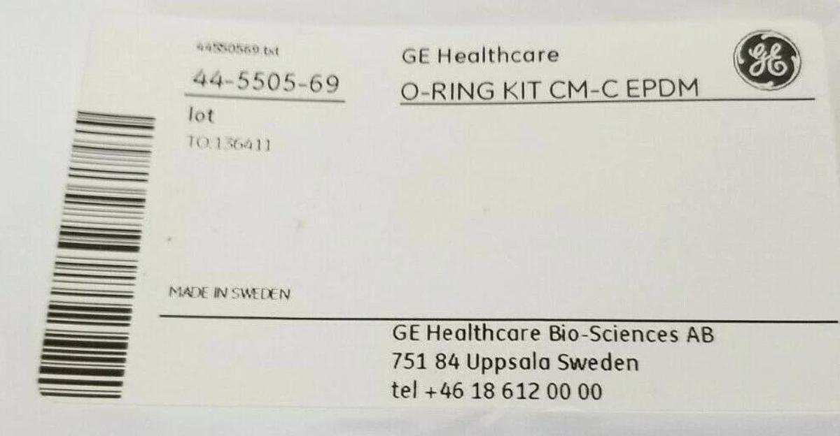 Used NEW GE HEALTHCARE 44-5505-69 O-RING KIT CM-C EPDM 44550569