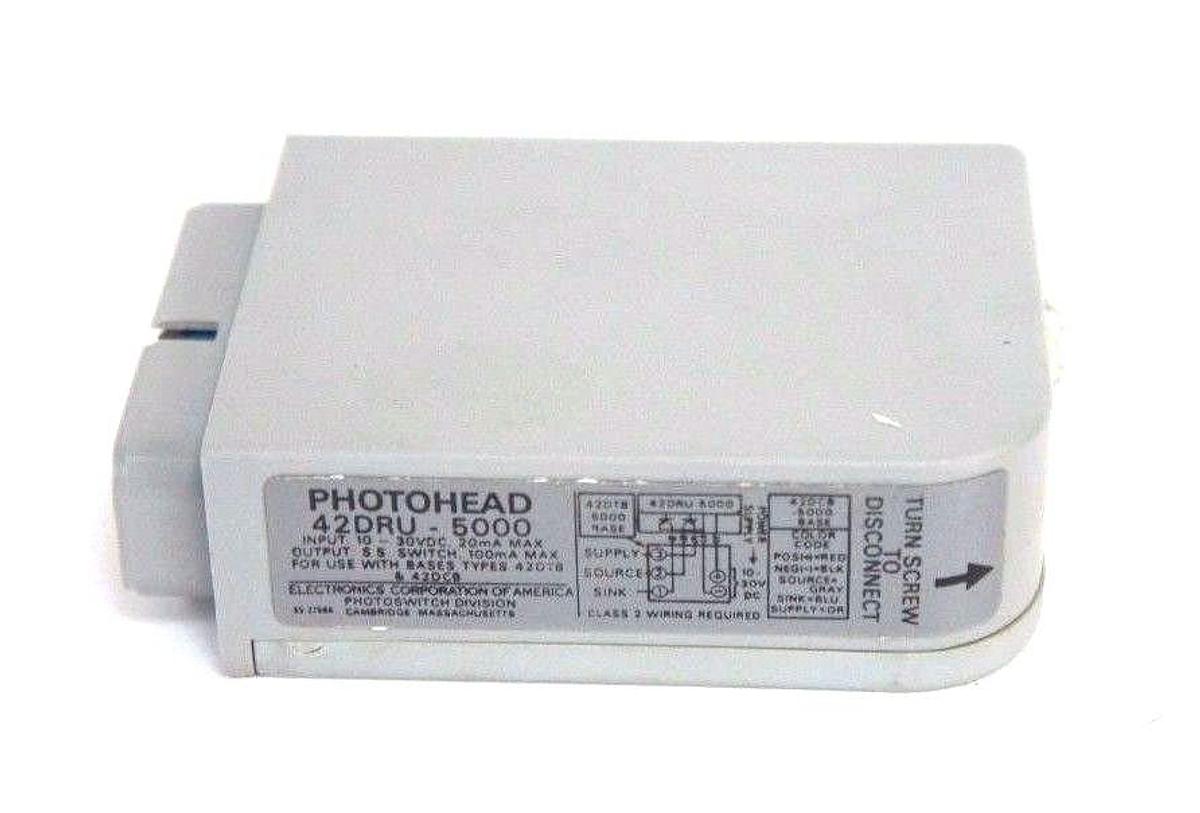 Used NIB ALLEN BRADLEY PHOTOSWITCH 42DRU-5000 PHOTOHEAD 10-30VDC 42DRU5000