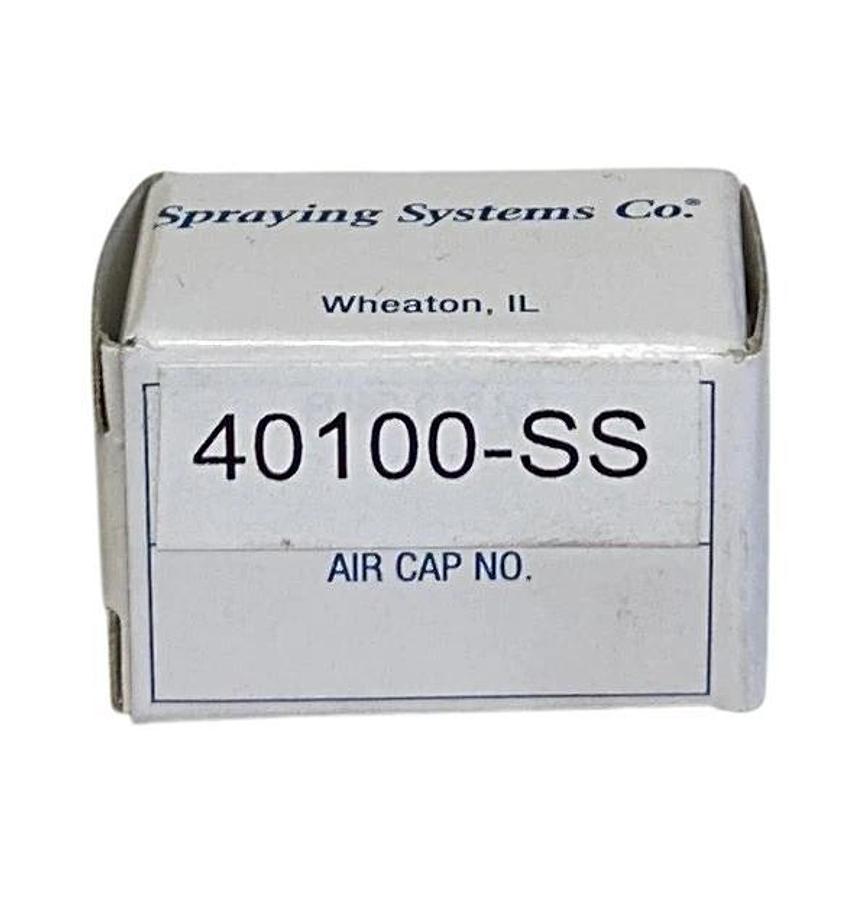 SPRAYING SYSTEMS CO 40100-SS / 40100SS SPRAY NOZZLE FLUID CAP STAINLESS NSMP