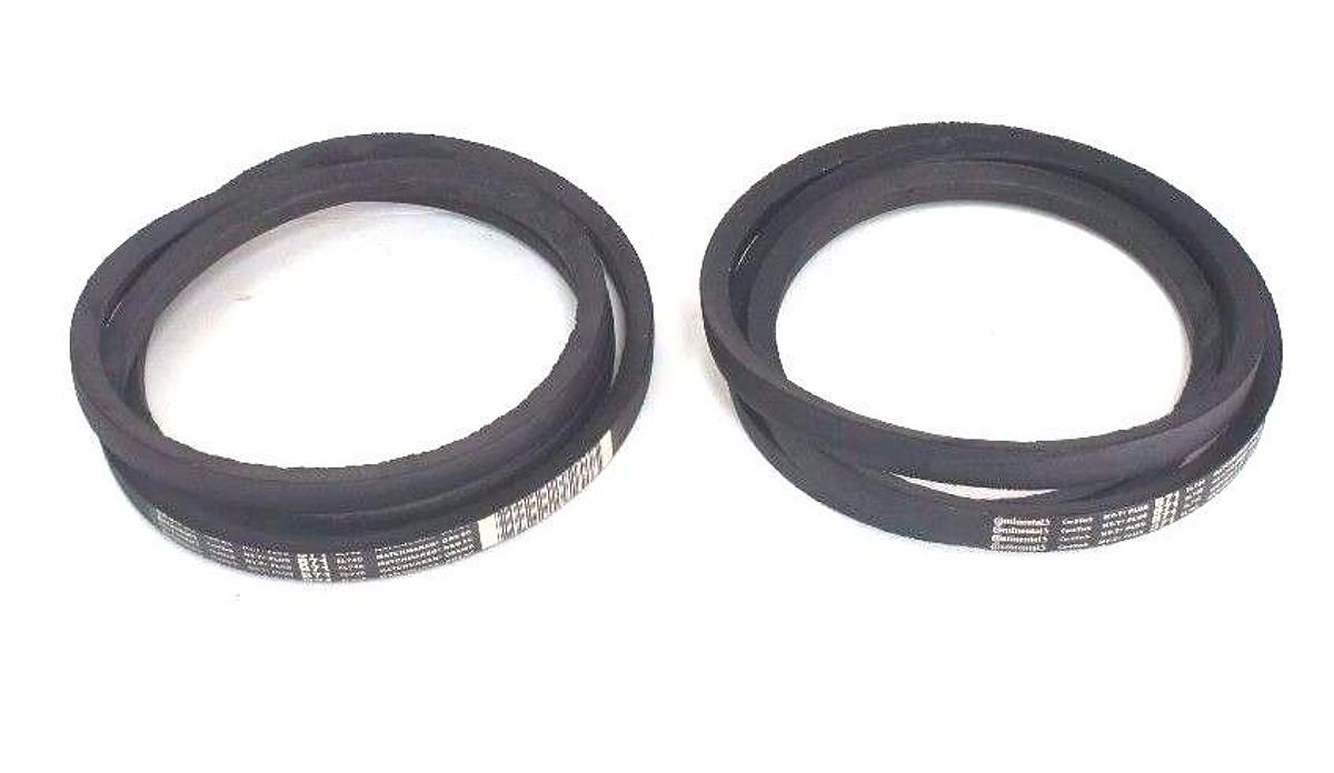 Used LOT OF 2 NEW CONTINENTAL HY-T PLUS B71 (5L740) MATCHMAKER V-BELTS, 5L740