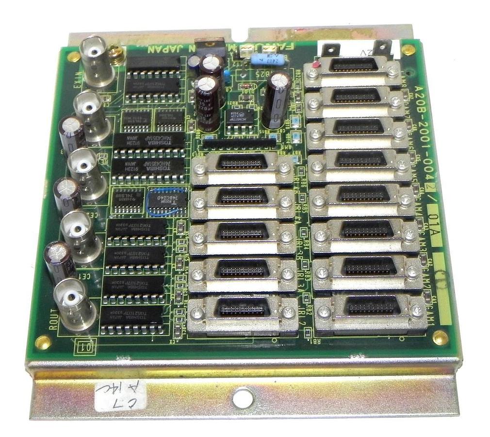 Used FANUC A20B-2001-0042/01A MULTIPLEXER BOARD A20B-2001-0042