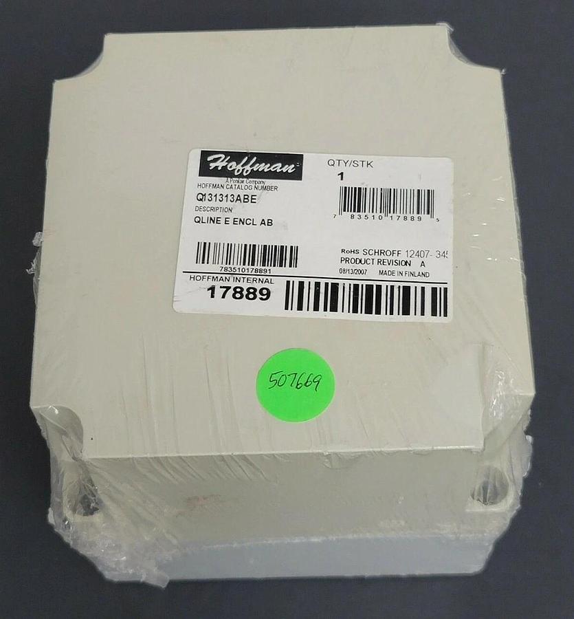 Used NEW HOFFMAN PENTAIR Q131313ABE QLINE E ENCL AB