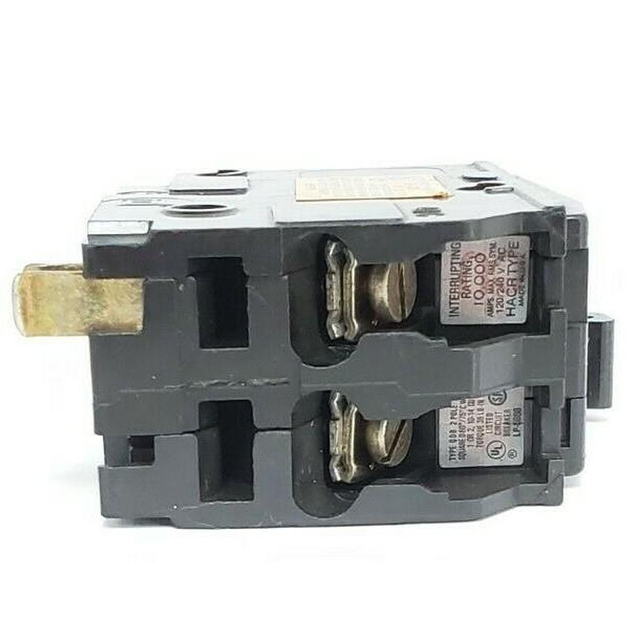 Used SQUARE D HACR LP-7328 CIRCUIT BREAKER 120/240V AC 2-POLE