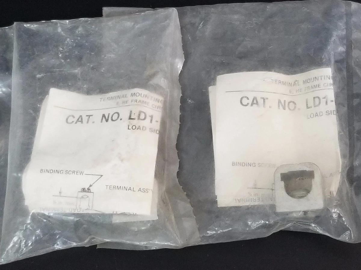 Used LOT OF 2 NEW SIEMENS LD1-E060 CIRCUIT BREAKER LUG KIT, 30-65A, LD1E060