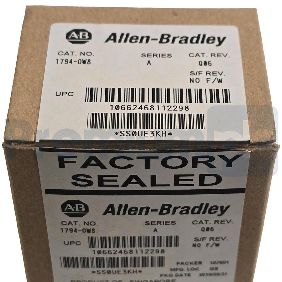 Allen-Bradley 1794-OW8 /A FLEX I/O 8-Point Relay Output Module 1794OW8 NSMP