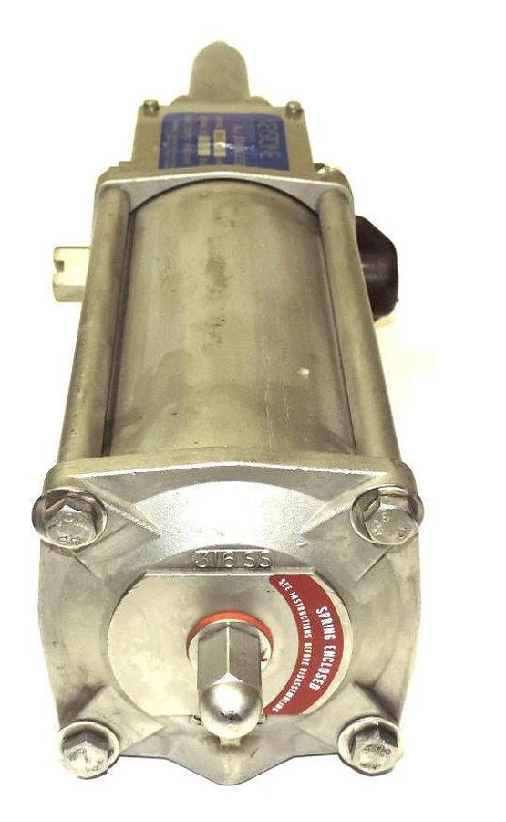 KEYSTONE CONTROLS M23SR-60 MORIN ACTUATOR ALL STAINLESS STEEL MAX PRESS. 120 PSI