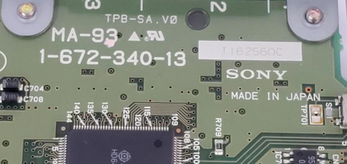 Used SONY MA-93 1-672-340-13 CIRCUIT BOARD WM-10 1-672-344-11 & KEY-47 1-678-211-11