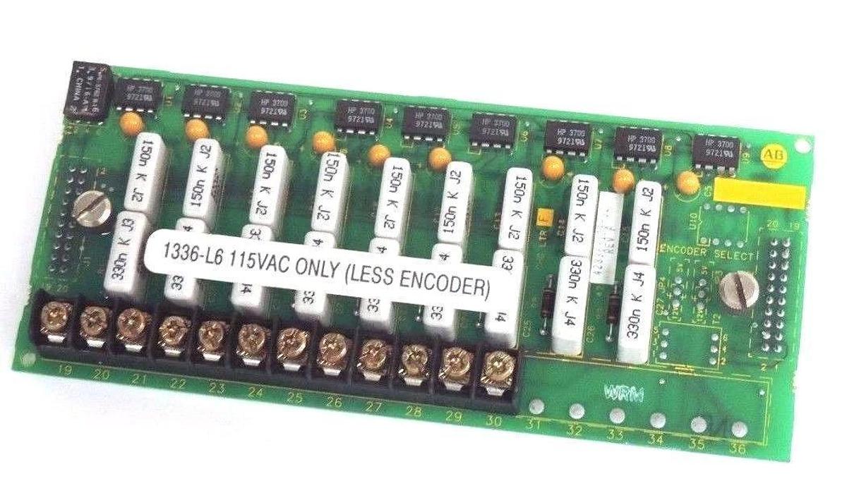 Used ALLEN BRADLEY 42336-172-52 INTERFACE CARD 1336-L6