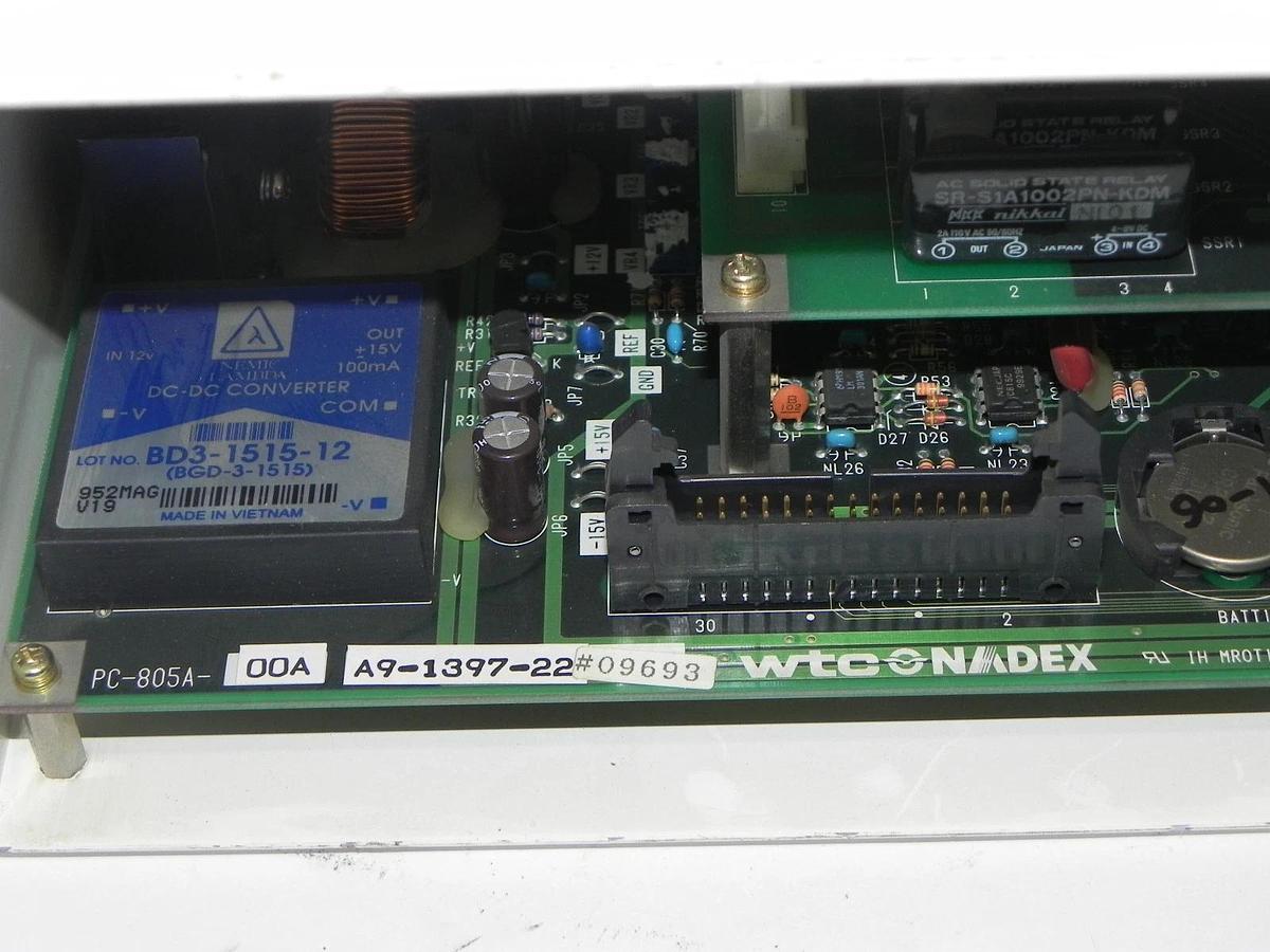 Used WELDING TECHNOLOGY CORP. U60-T95A TIMER FOR WELDING CONTROL U60T95A