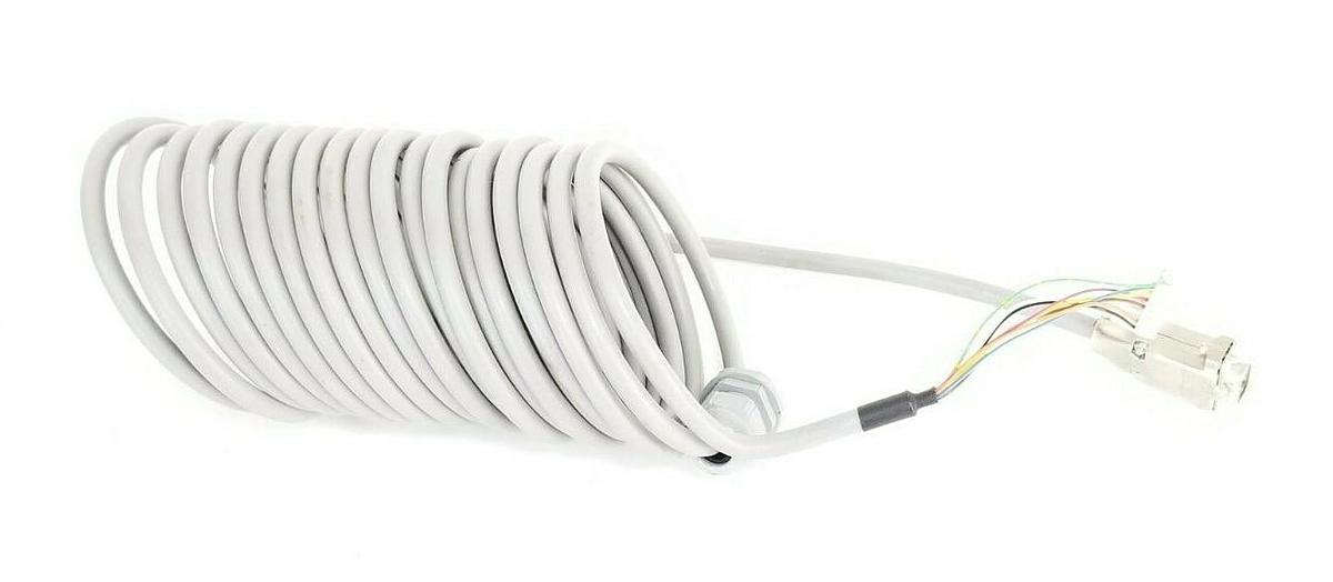 Used GENERIC AMPHENOL OMRON 9-PIN / 8-WIRE CONNECTOR CABLE PG 13,5