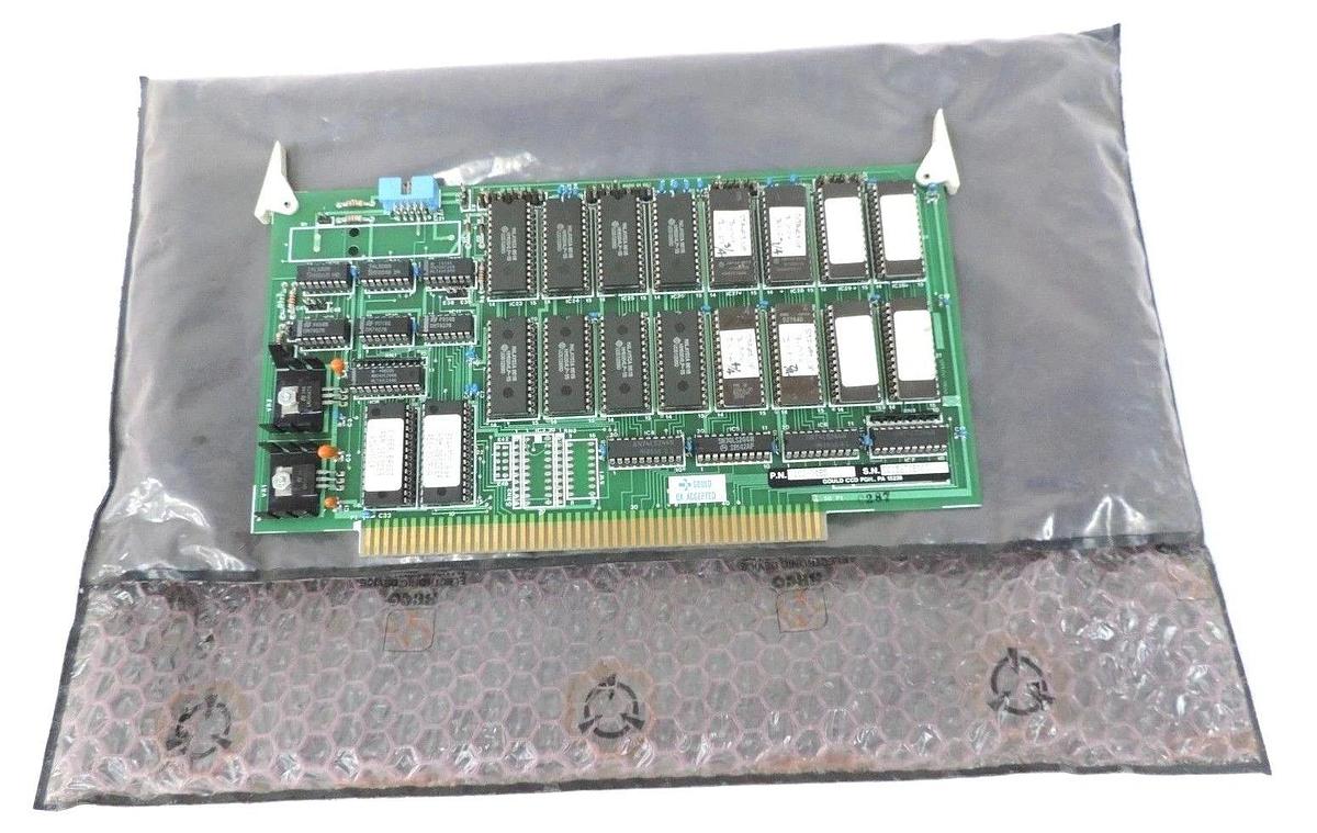 Refurbished REPAIRED GOULD MODICON 100-0185 MEMORY BOARD RAM/ROM GOULD ICC 1000185