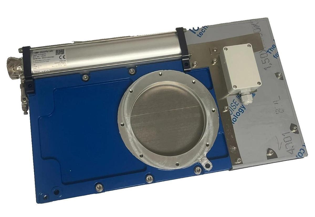 FIREFLY AB GIV160PS Guillotine Isolation Valve 13545 Spark Detection System NSMP