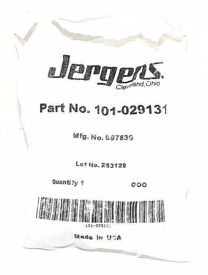 Used NEW JERGENS PART NO. 101-029131 MFG. NO. 697830 LOT NO. 263129