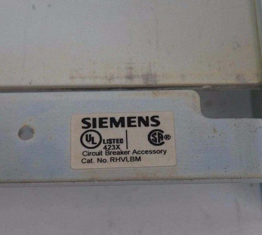 Used NIB SIEMENS RHVLBM VL DOOR MOUNT RHO BREAKER MECHANISM 3VL9400-3JE01