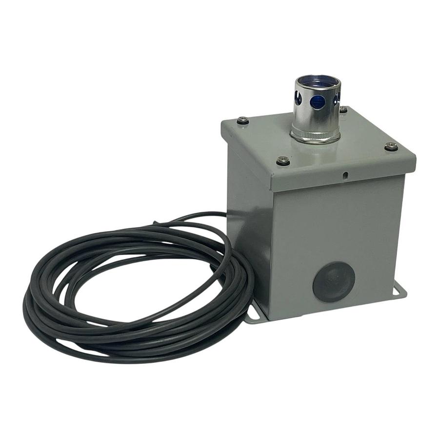 Used Saginaw SCE-1PBXI Enclosure with Allen-Bradley 800T-QAH2B Blue LED Pilot Light