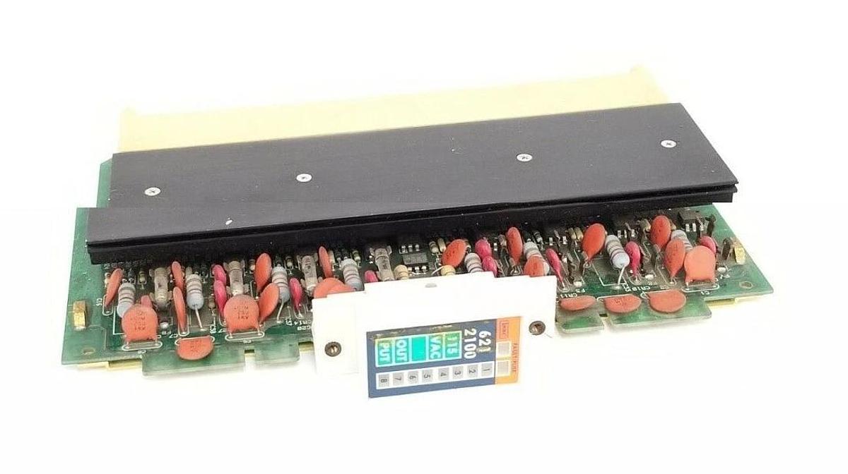 Used HONEYWELL 621-6200 OUTPUT MODULE 115VAC PCA REV. D W/O WIRING ARMS 6216200