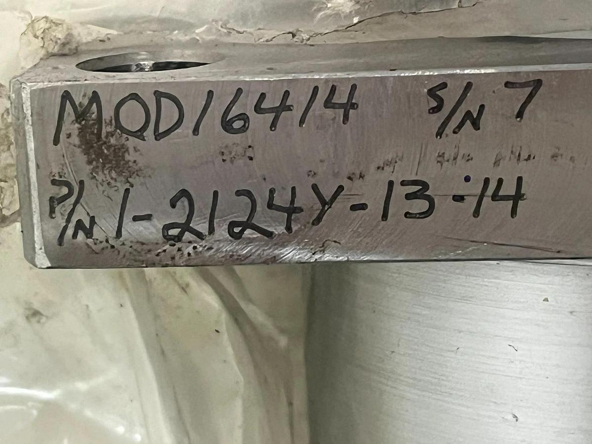 Industrial Precision Ground Ball Screw Spindle Assembly P/N 1-2124Y-13-14
