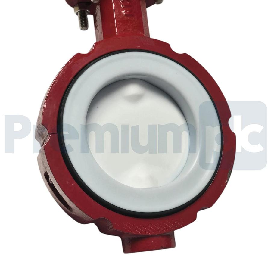 Flowserve Automax B115S10 Butterfly Valve Assy. 3-3/4" w/ Actuator 150 PSIG NSNP