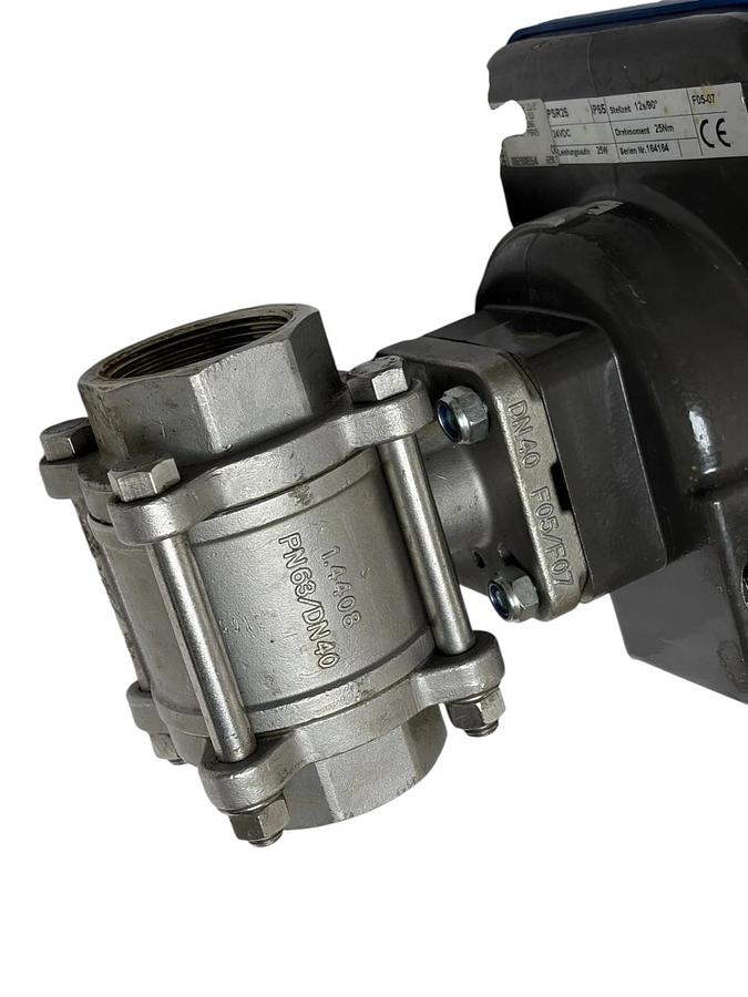 Burkert 00200864 2-W-MOTORKGH 11/2" Stainless Ball Valve PSR25 24VDC