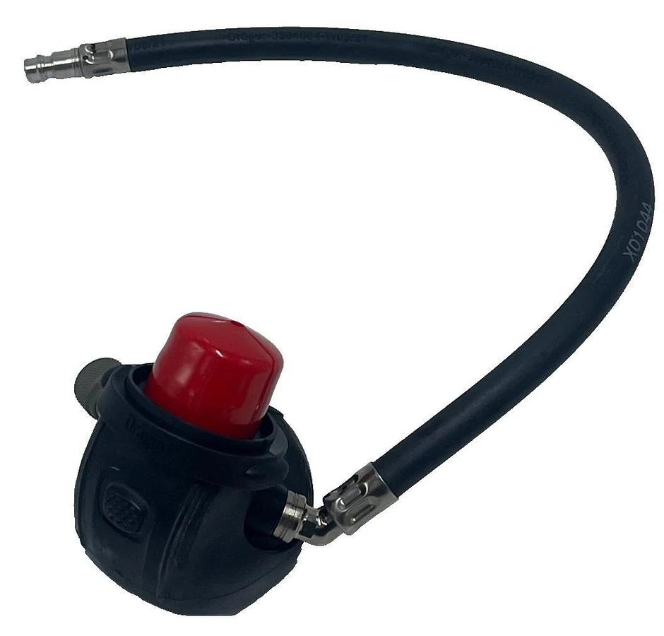 Drager Draeger FPS7000 NFPA Lung Demand Valve (LDV) 470 Hose c/w plug - 3355679