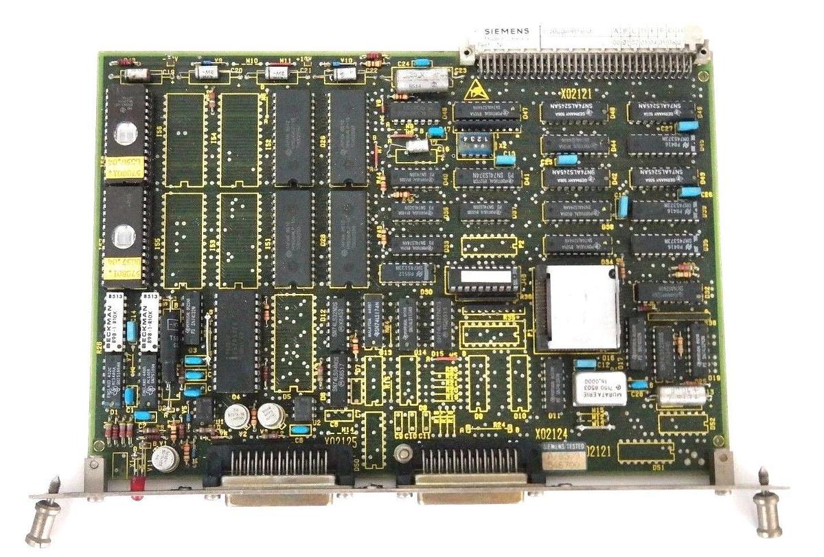 Used SIEMENS 6FX1125-8AC01 CPU MODULE A/8509 546700, GE.548258.0002.01, 5482589103