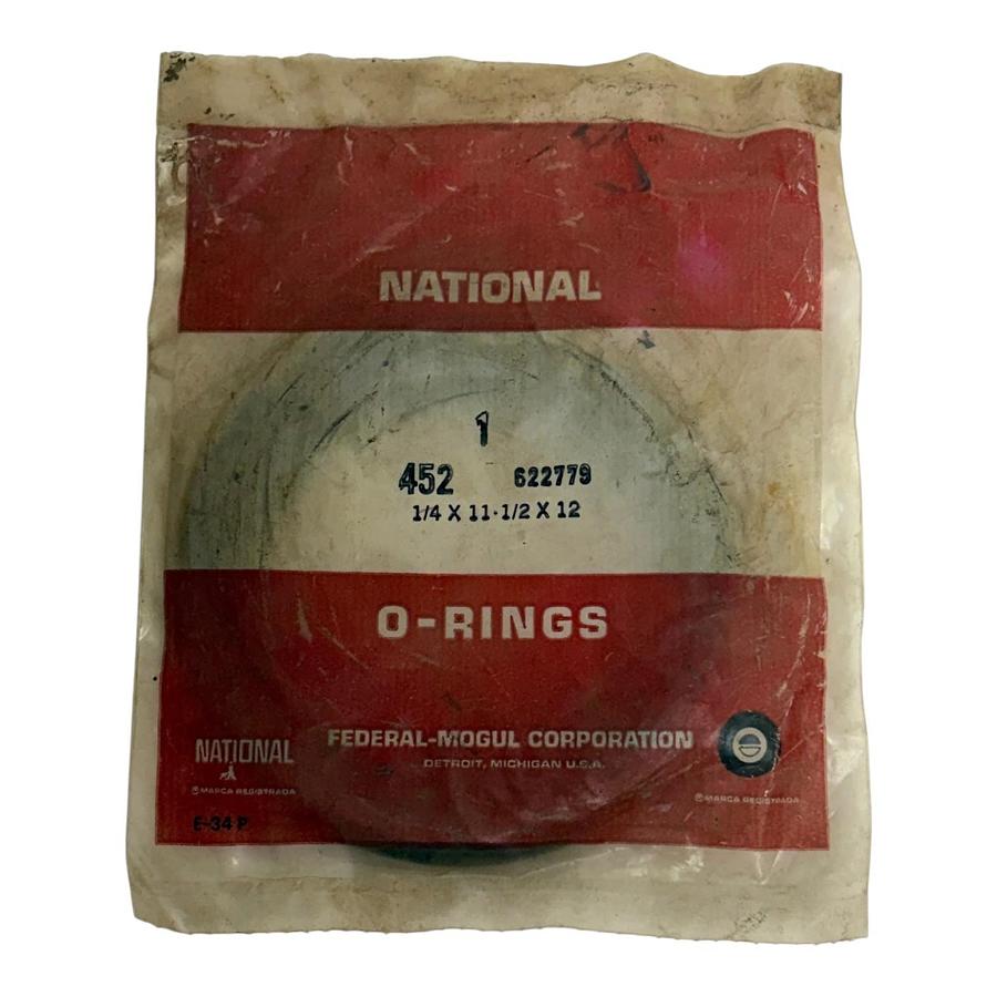 National O-Rings 452 622779 Federal-Mogul Corporation 1/4 x 11-1/2 x 12 - NSFS