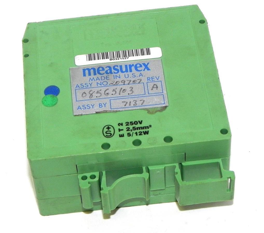Used PHOENIX CONTACT MEASUREX ISO030A TYPE UEGM ASSY NO. 209707 REV. A