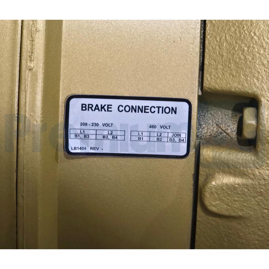 Baldor CEBM3710T Brake Motor 7.5HP 3PH 230/460V 213TC TEFC w/Stearns Brake NEW