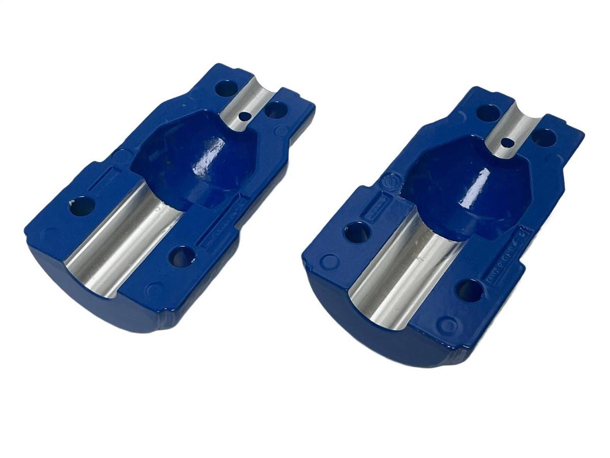 A-T Controls 2.5" Lined Butterfly Valve ASC-L1-0250-PFR-XA w/ Actuator Mount Kit