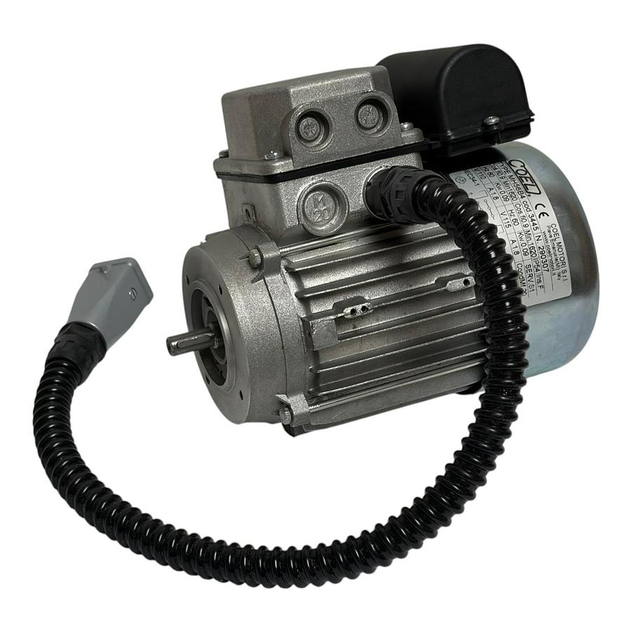 Used Coel Motori MH56B4 Electric Motor 0.09kW 110V/115V 60Hz 1620 RPM New Open Box